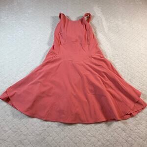 Lululemon Court Crush Tennis Pickleball Dress W1DOCS - coral size 8